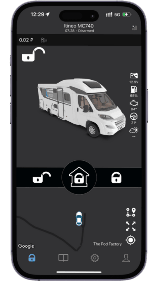 Pandora-camper-mobile-mobile-app-v1
